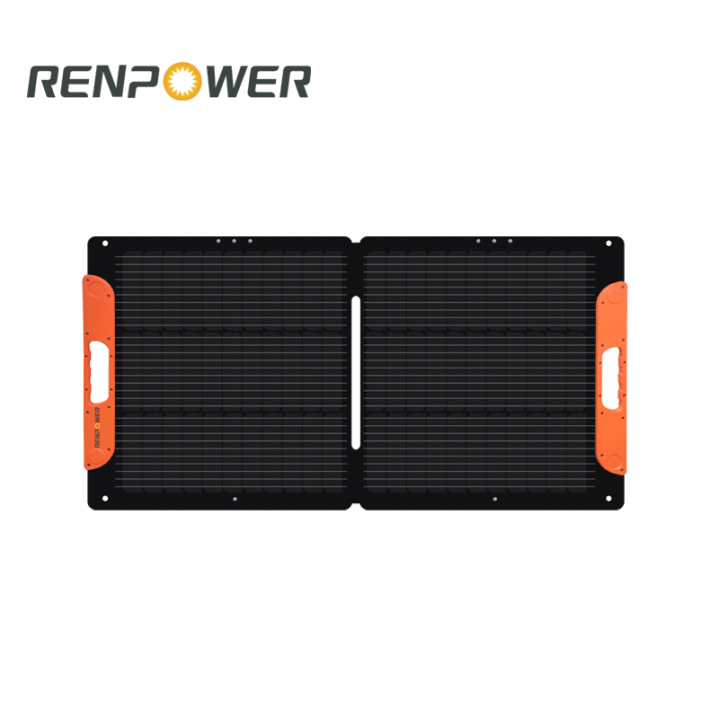 Couverture solaire portable et pliable de 100W