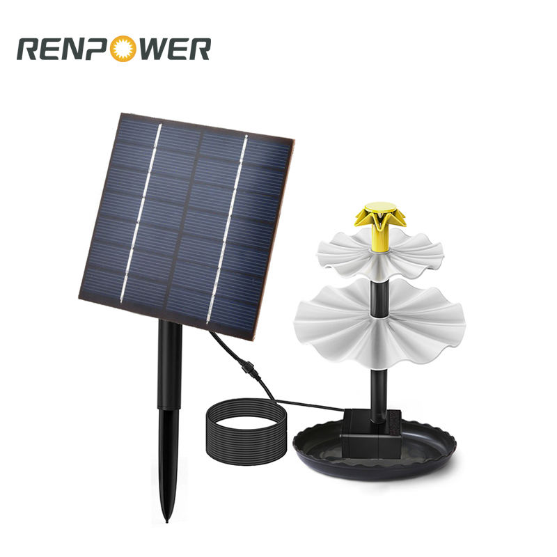 Modifier l'usine Direct Alimentation Solar Water Pompaine Fountain, Pool Fountain, Rockery Fountain, Fish Tank Water Circulation